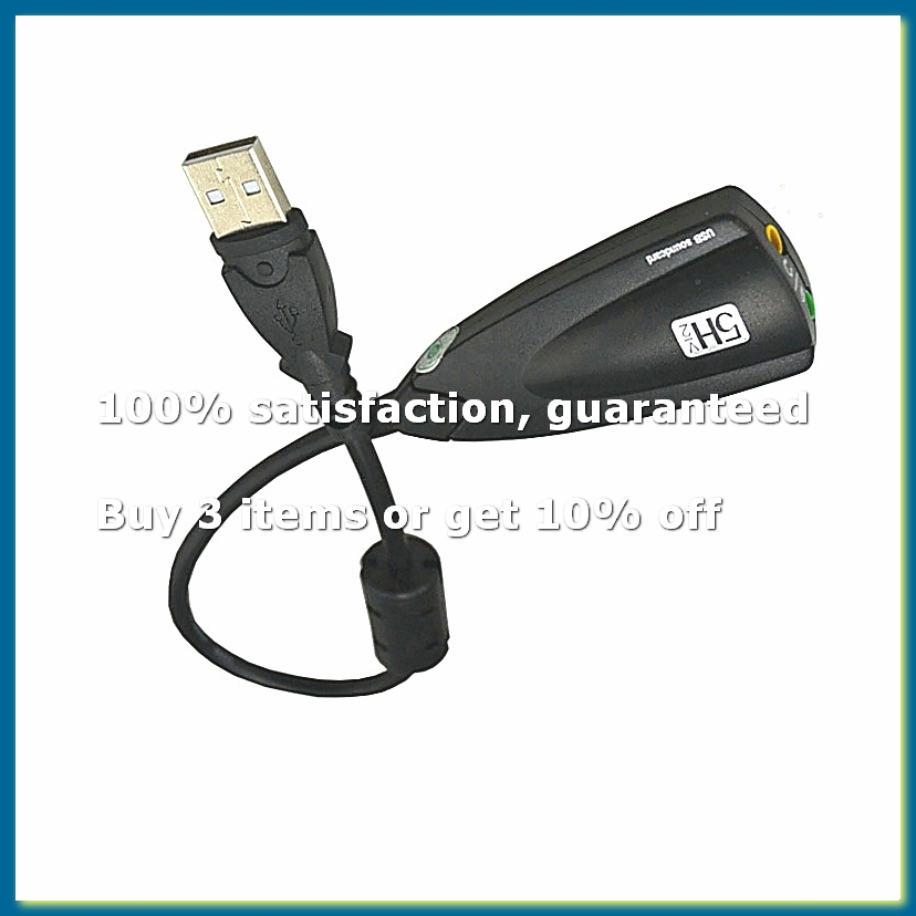 Usb Sound Card External - Kartu Suara USB Eksternal 7.1 Adapter