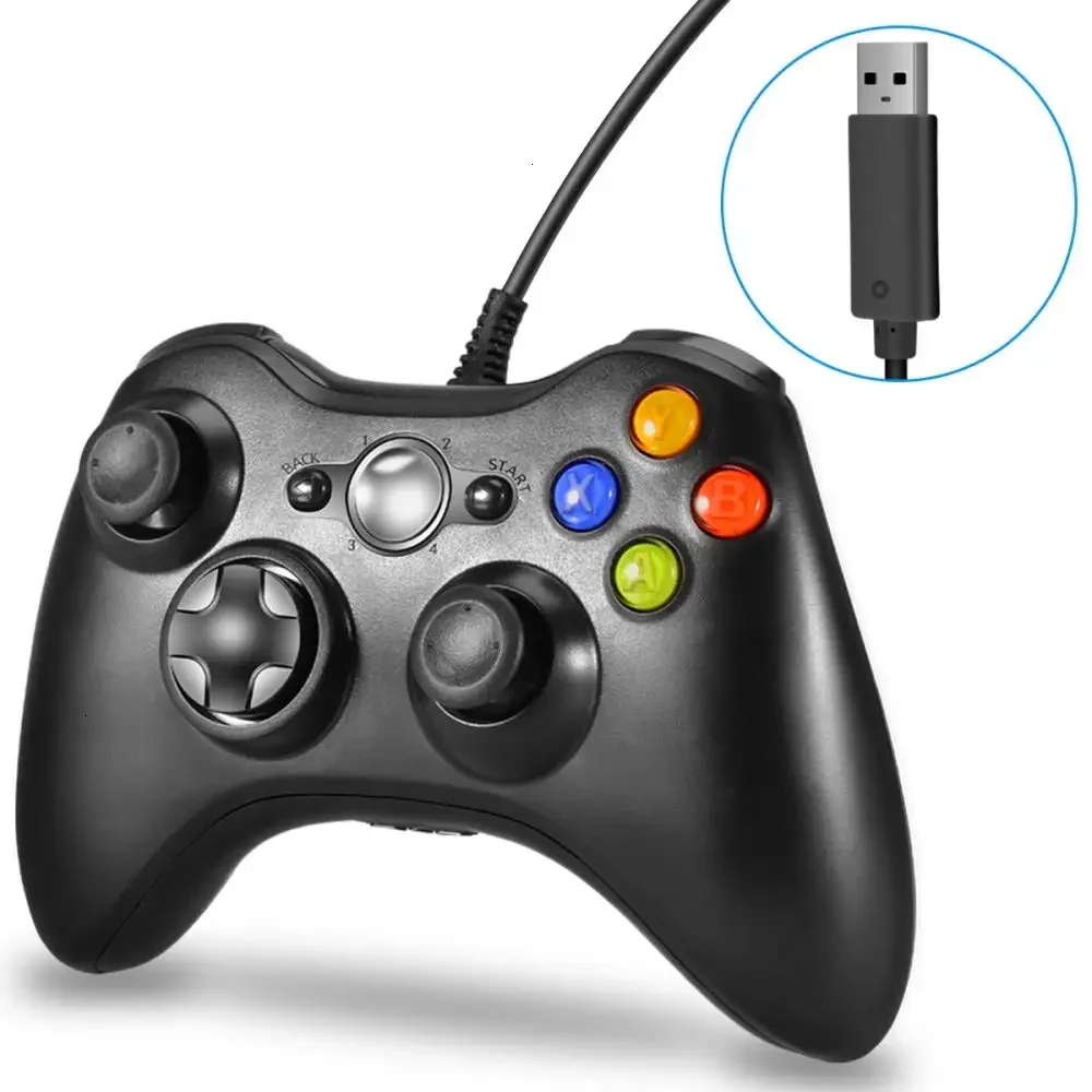 Retro Game Controller Usb - Gamepad untuk pengontrol Microsoft Xbox 360
