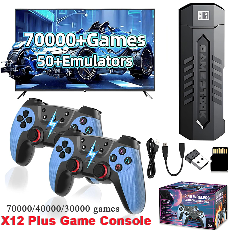 Retro Game Controller Usb - X2 Retro Game Stick dengan 128GB