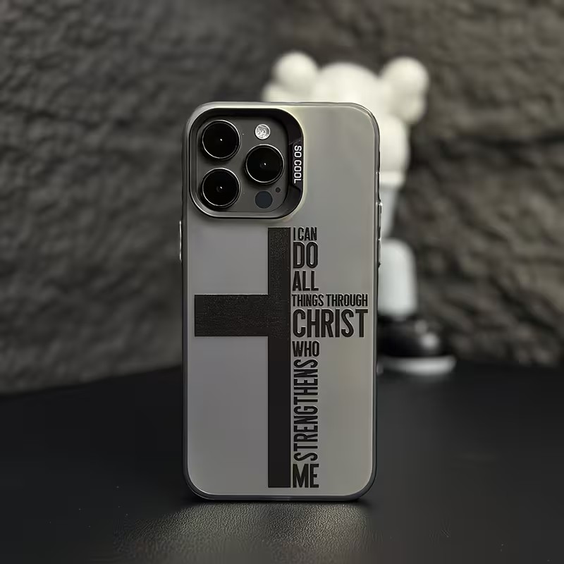 Apple Iphone 15 Pro Max - Casing HP Anti Sidik Jari Motif