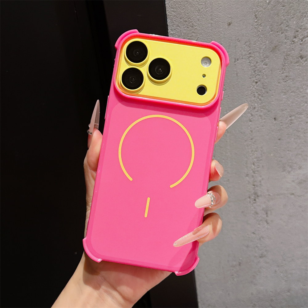 Apple Iphone 15 Pro Max - Casing Ponsel Armor Warna Kontras untuk