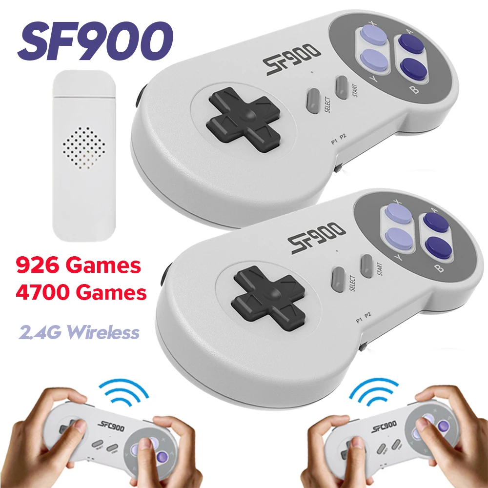 Retro Game Controller Usb - Konsol Video Game Retro SF900 HD