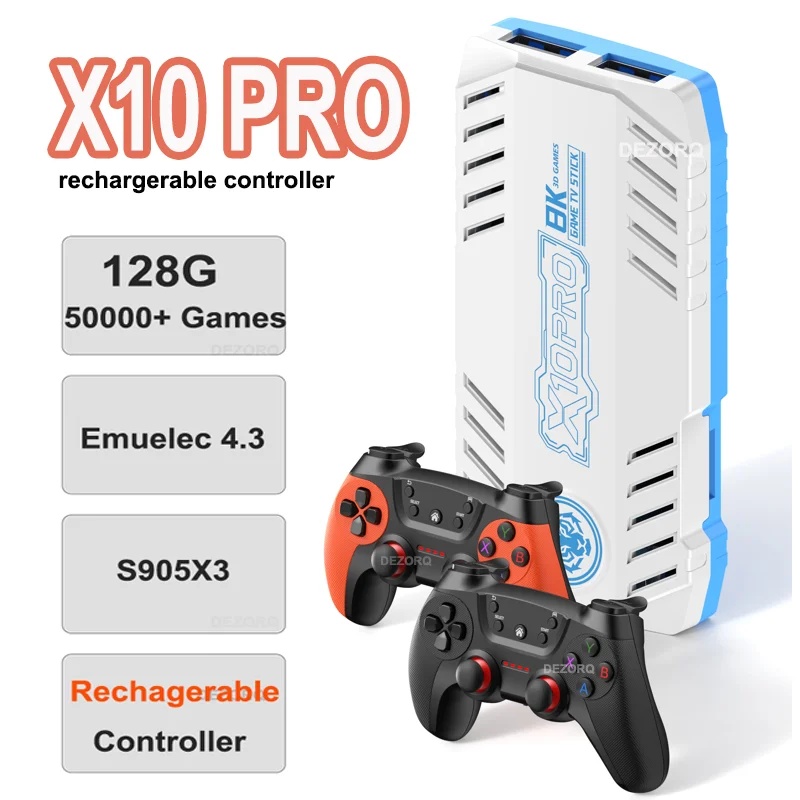 Retro Game Controller Usb - Konsol Game Video Rumahan 4K X10