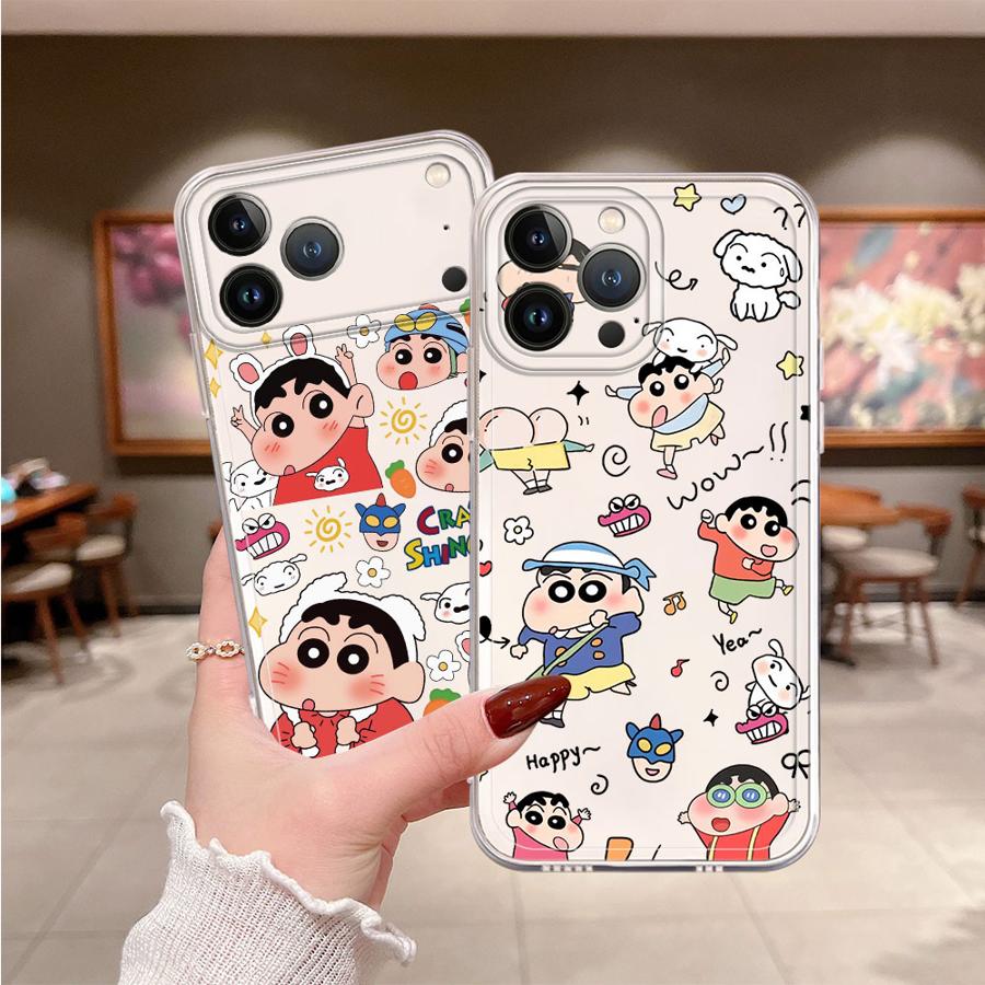 Apple Iphone 15 Pro Max - Casing Cra-yons Shin-chans untuk iPhone 17