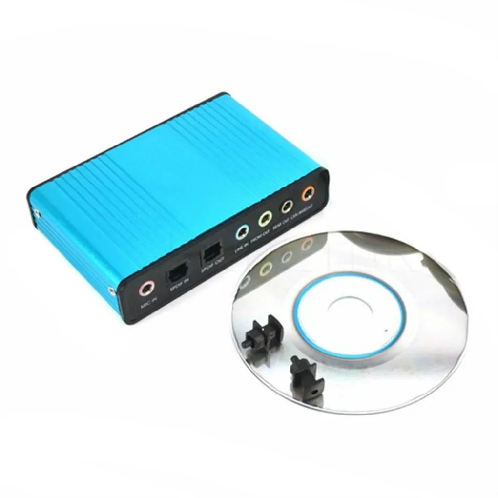Usb Sound Card External - Kartu suara USB 2.0 6 Channel