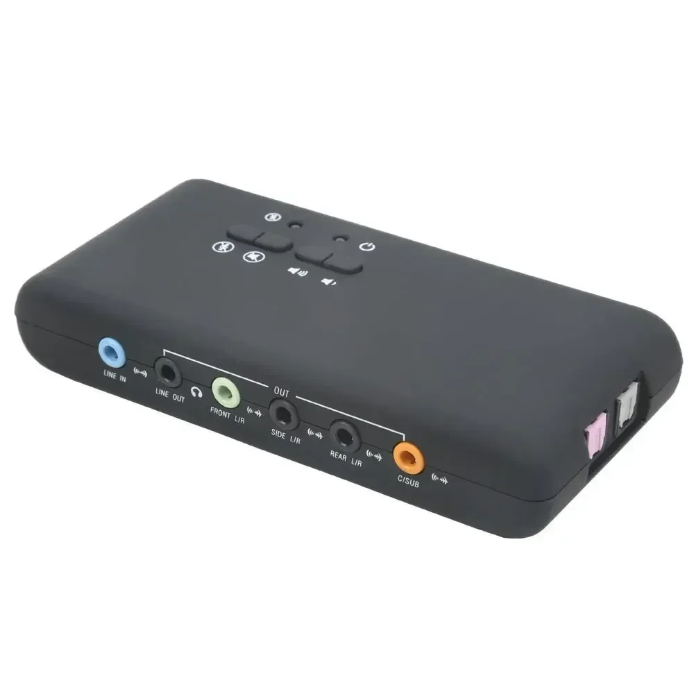 Usb Sound Card External - Kartu Suara USB Profesional Chipset CM6206