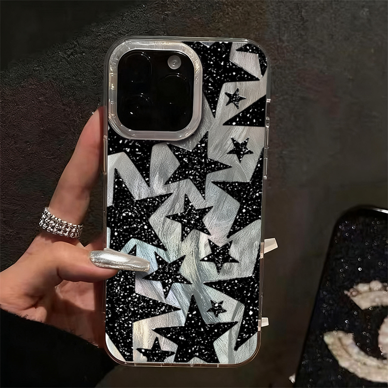 Xiaomi Poco X6 - Casing HP TPU Pola Bintang IMD