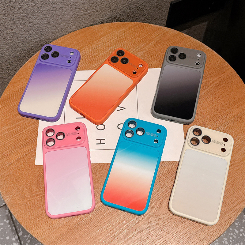 Apple Iphone 15 Pro Max - Casing HP Warna Permen Mewah Gradasi