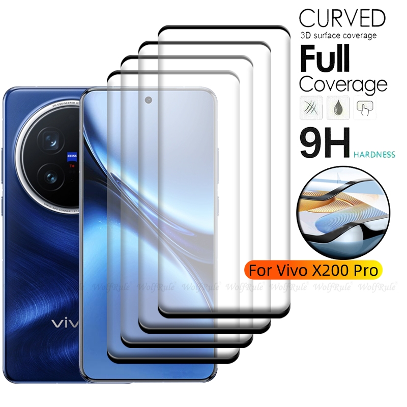 Vivo X200 - Pelindung layar melengkung untuk Vivo X200