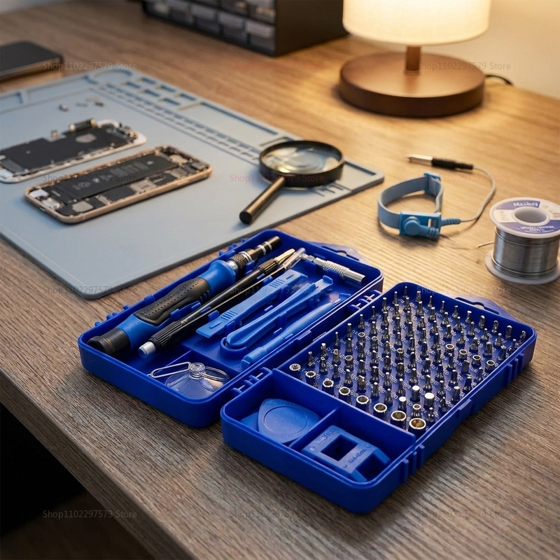 Set Obeng Multifungsi 115 in 1 - Electronic Gadgets For Home ulasan dan harga