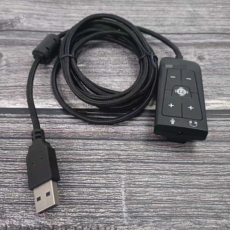 M17B Adaptor USB Kartu Ekstern - Usb Sound Card External ulasan dan harga
