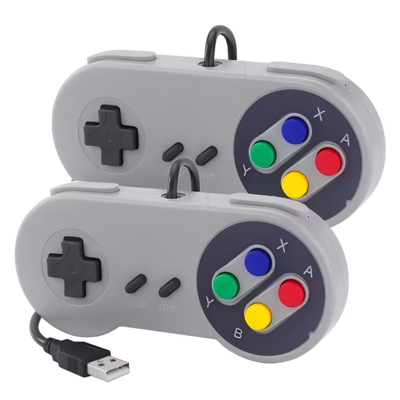 2 Buah Pengendali Berkabel Joy - Retro Game Controller Usb ulasan dan harga