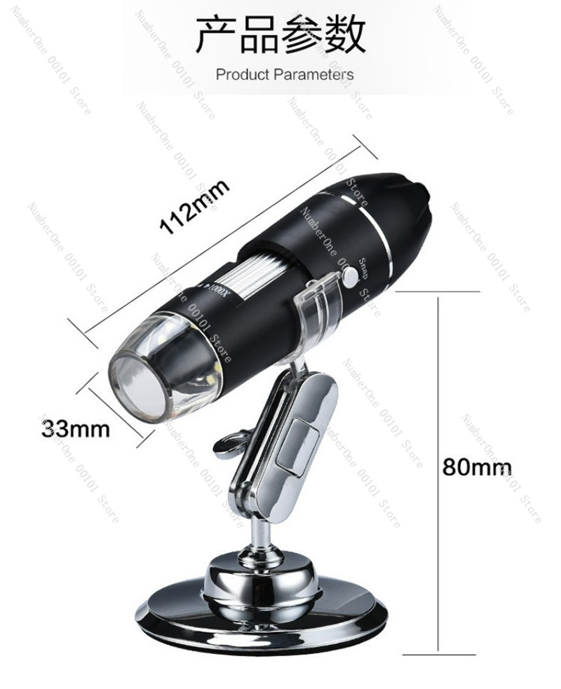 Mikroskop digital 1600X defini - Usb Microscope Digital ulasan dan harga