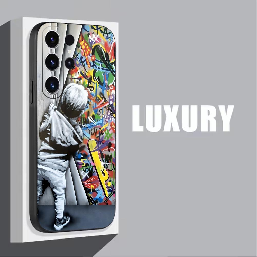 Casing Ponsel Seni Grafiti Ban - Samsung Galaxy S24 ulasan dan harga
