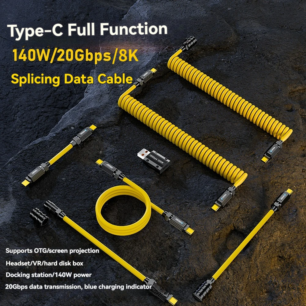 Kabel Data Geek USB C 7in1 Set - Diy Electronics Gadgets ulasan dan harga