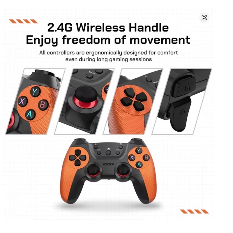 Konsol Game Video Rumahan 4K X - Retro Game Controller Usb ulasan dan harga