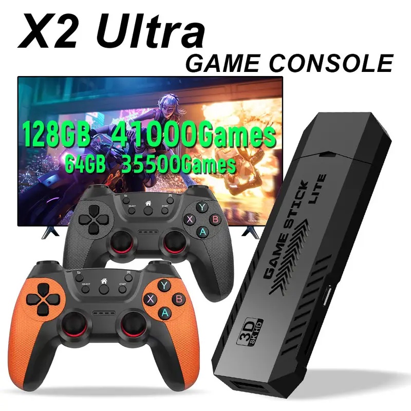 X2 Ultra Pro Retro Game Stick  - Retro Game Controller Usb ulasan dan harga