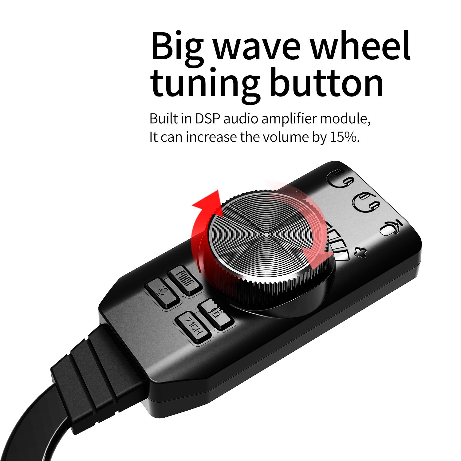 GS3 7.1 Channel Sound Card Con - Usb Sound Card External ulasan dan harga