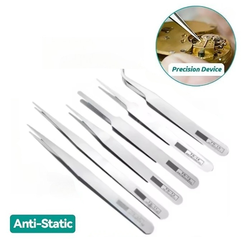 Kit Pinset Baja Tahan Karat An - Diy Electronics Gadgets ulasan dan harga