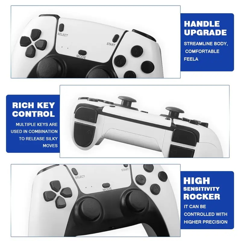 Konsol Game TV Nirkabel 2.4G M - Retro Game Controller Usb ulasan dan harga