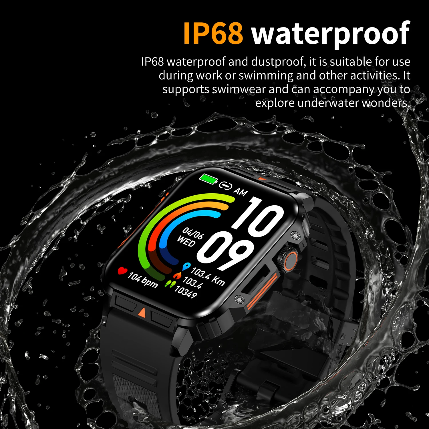 Jam Tangan Pintar Militer Mewa - Electronic Gadgets For Home ulasan dan harga