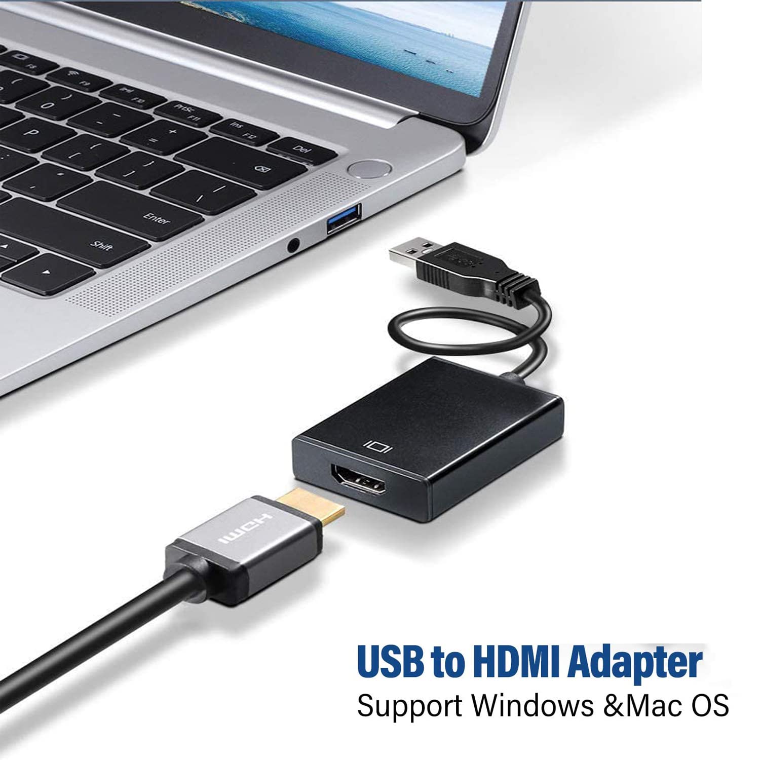 Adaptor USB 3.0 Ke HDMI 1080P  - Usb Sound Card External ulasan dan harga
