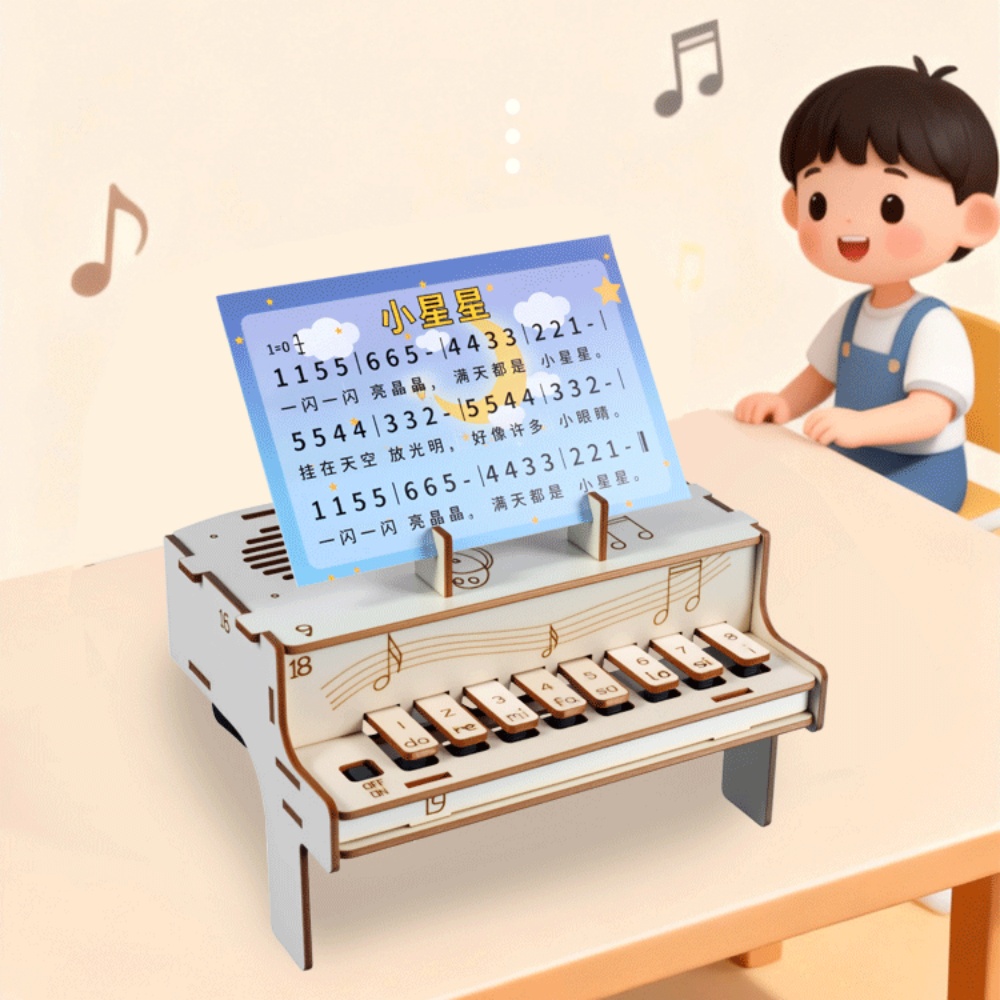 Kit Perakitan Model Piano Elek - Diy Electronics Gadgets ulasan dan harga