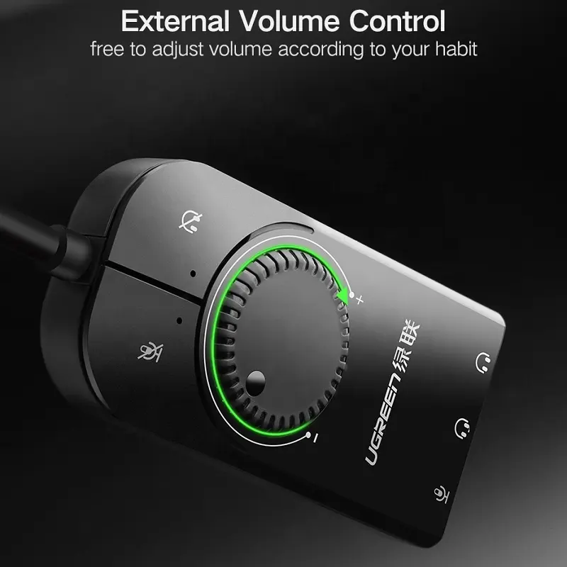 UGREEN Kartu Suara USB Kartu S - Usb Sound Card External ulasan dan harga