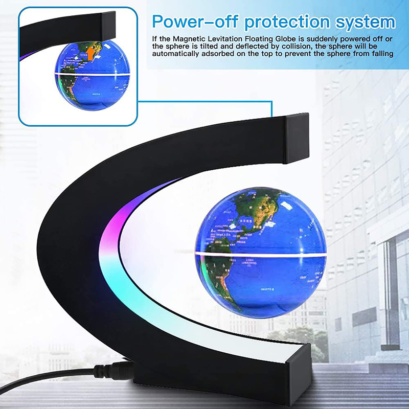 Lampu levitasi magnetik bola l - Electronic Gadgets For Home ulasan dan harga