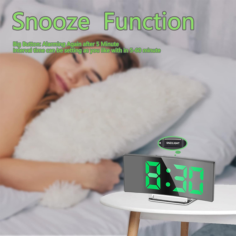 Jam Alarm Digital LED Layar Me - Electronic Gadgets For Home ulasan dan harga