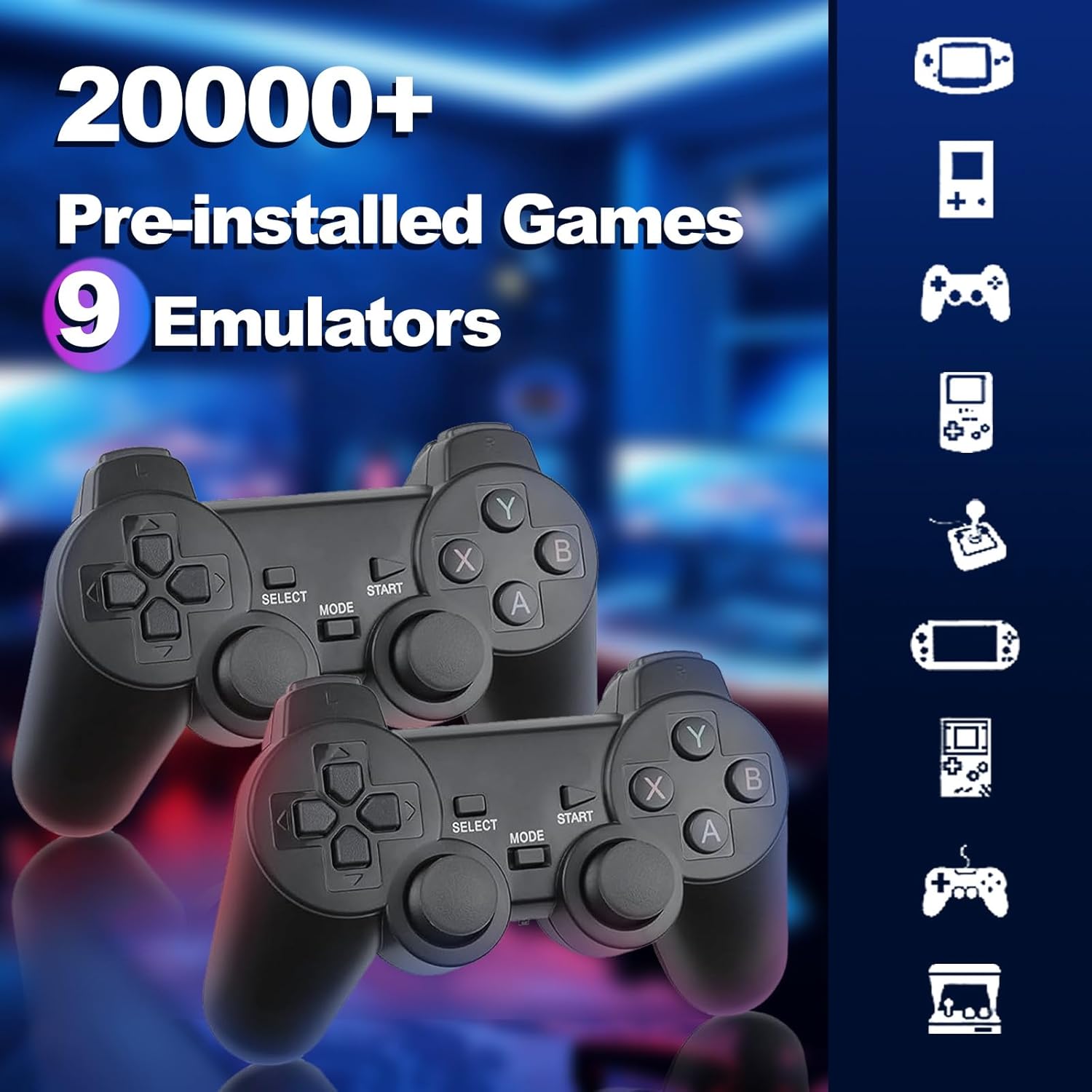 M8 Retro Game-Stick 20000+ Gam - Retro Game Controller Usb ulasan dan harga